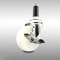 Service Caster 4 Inch 316SS Nylon Wheel Swivel 1-1/8 Inch Expanding Stem Caster with Brake SCC SCC-SS316EX20S414-NYS-TLB-118 - alternate 1